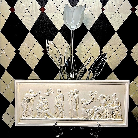 Vintage “The Ages of Love” 1824 Cherub Plaque Relief - Thorvaldsen - Picture 5 of 10